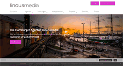 Desktop Screenshot of linous-media.de