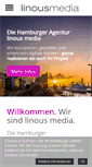 Mobile Screenshot of linous-media.de